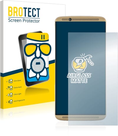 BROTECT - Screenprotector voor ZTE Axon 7 - Folie Beschermfolie Beschermglas matte