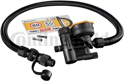 Reserve Slang - Vervangingsonderdeel - Bandreparatie - Specifiek voor Mobiele Kits - 11.7 cm - Zwart