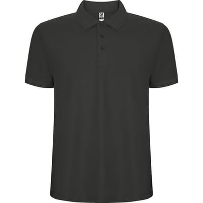 Roly Heren Pegaso Premium Effen Polo Shirt (Donker lood)
