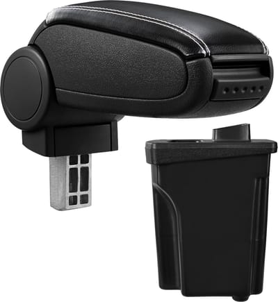 Armsteun voor Hyundai i30 GD vf 2012 zwart met wit stiksel
