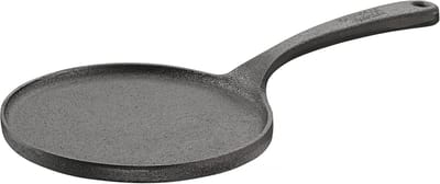 Gietijzeren Pan - Koekenpan Koekenpan - Pannenkoeken Bakken - 100% Gietijzer - 17 cm - Zwart