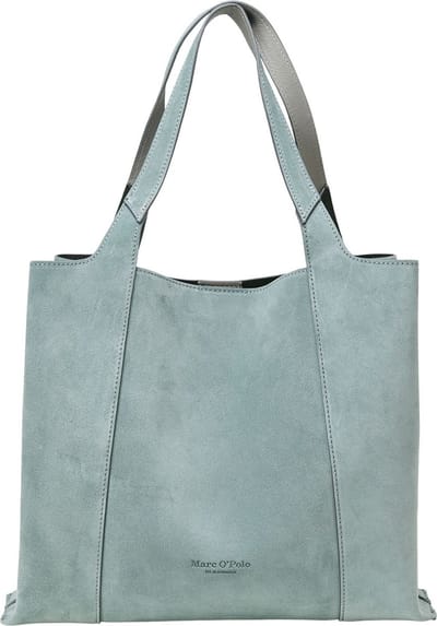 Marc O'Polo Tany Shopper Deep Lake Green Blauwgrijs