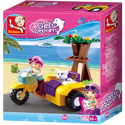 Sluban Girls Dream - Motor met zijspan