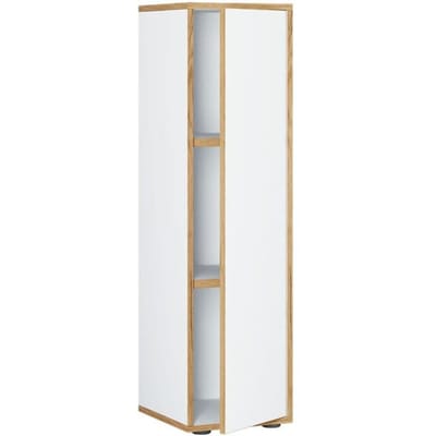 Houten kantoorkast Dossierkast Kantoormeubilair Kast Salia 3-voudig breedte 30 cm Draaideur