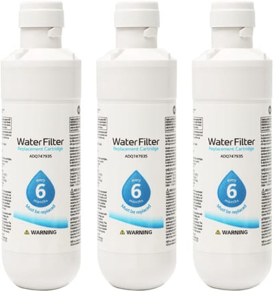 Dailygoods- Waterfilter - Universale Externe Waterfilter - Compatibel met Kenmore9980 - Vervangen in Minuten - 3 Stuks - Voor Schoner Water - Koelkastfilter