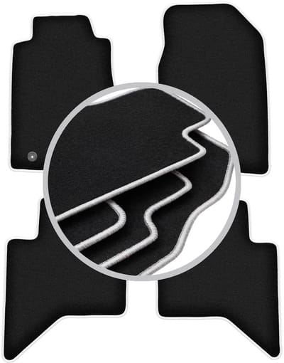 CARLUX-SILVER automatten voor: Isuzu D-MAX II pick-up (2011-)
