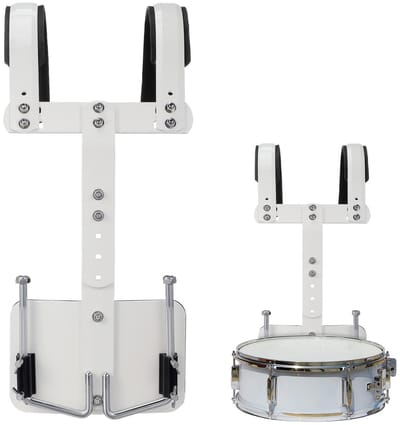 Dailygoods- Snaredrumdrager verstelbaar - Marcherende Trommel - Harnas - Steunframe - Percussie-instrument - Aluminiumlegering - Duurzaam - Drumdrager