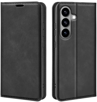 MobyDefend Hoesje - Geschikt voor Samsung Galaxy S26 - Luxe Wallet Bookcase (Magnetische Sluiting) - Zwart