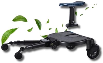 Kinderbuggyboard met Zitting - Universele Treeplank voor Kinderwagens - Antislip en Veilig