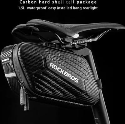 PRO Zadeltas Racefiets - Zadeltas Mountainbike - Mtb - Koersfiets - Fietstassen - Waterdicht - Wielrennen tas - Zwart