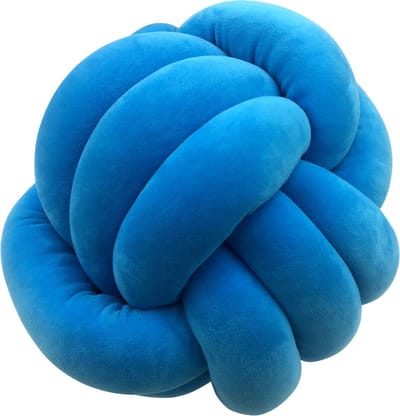 Zachte Kalmerende Tactiele Knuffelbal – Blauw | Sensorisch Hulpmiddel voor Stress, Ontspanning & Emotieregulatie | Ø30cm