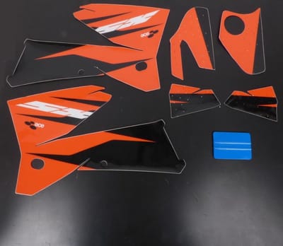 Sticker Ace voor motorfiets KTM SX 2005 tot 2006 0505481 nieuw