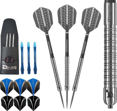 ABC Darts - Harrows Supergrip Dartpijlen De Luxe - 21 gram