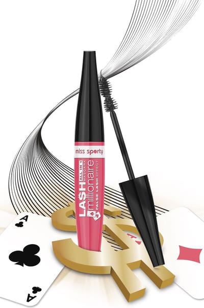Miss Sporty Lash Millionaire All-in-One False Lashes Mascara - 002 Black - Mascara