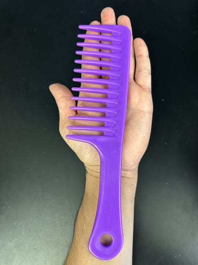 Mafia Men Kam - Grove kam - styling kam - Paarse Kam - Kappers kam - Barbier Kam - Professional Haar Kam - Groote Kam