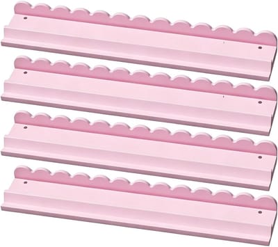 Mahjong Racks - Tegelhouders - Spelavond Organiseren - Magnetische Constructie - 4 Stuks - Houtkleur
