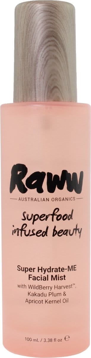 RAWW - Super Hydrate-ME Facial Mist - Hydraterend - Kalmerend - Natuurlijke Glow - 100ml