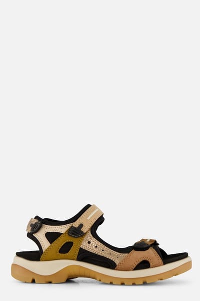Ecco Offroad Sandalen bruin Textiel - Maat 37