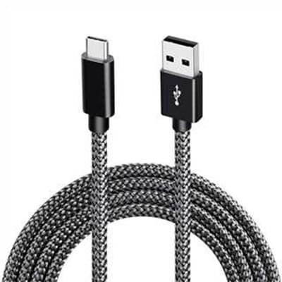 USB-A 2.0 naar USB C-kabel met 3A snelladen