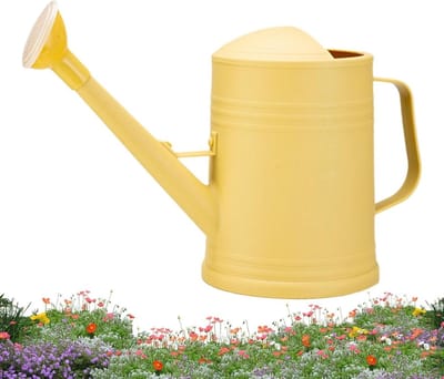Tuingieter - Waterkruik Planten - Planten Verzorgen - Langwerpige Uitloop - 2 Liter - Geel