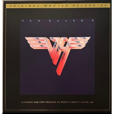 Disque vinyle VAN HALEN Van Halen II 180g UDS12033 MOBILE FIDELITY 2024 US Metal black