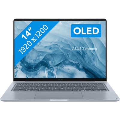 ASUS Zenbook 14 UX3480QA-SF003W - Snapdragon X1-26-100 - 14 Inch - 16 GB LPDDR5x-SDRAM - 512 GB SSD - Wi-Fi 6E - Windows 11 Home