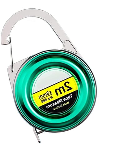 Klein meetlint - Lichaamsband Rolmaat - Kleding op maat - Zachte nanovezelband - 200 cm - Groen