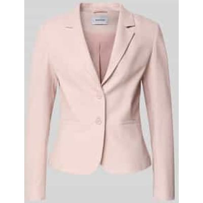 Slim fit blazer met reverskraag