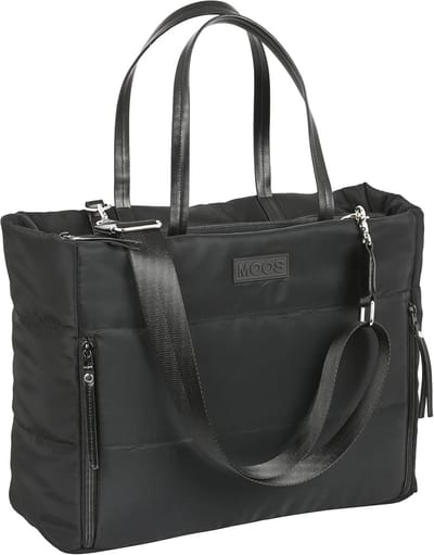 SnelShoppen - Laptop Tas met Opbergtas 14.1 Inch Gevoerd Zwart 54 x 31 x 17 cm Multi-Kleurige Laptop Schoudertas voor School, Werk en Reizen
