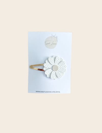 Madelief Beige - Klikklak Haarspeldjes - Meisjes Haarspeldjes