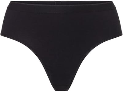 Ten Cate Basics high waist string zwart 2-pack voor Dames | Maat S