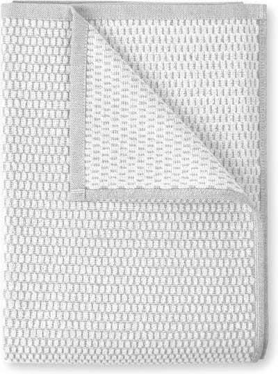 Mingle Moose-deken- badstof -ledikant- wafel- 105x155- grijs