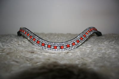 MHS handmade frontriem - full - oranje