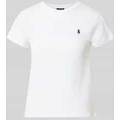Regular fit t-shirt van puur katoen