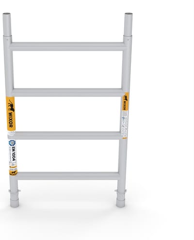 Wixor Opbouwframe 75 | 4 sporten | steigerframe | steigeronderdeel | frame | steiger | aluminium | 2mm | stelling