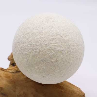 DriftGlow Lamp met Crackle Halvemaan Kap - Grijs - Cadeau-idee
