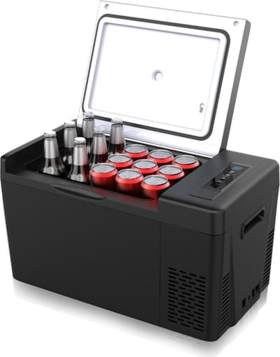 Luxe koelbox 22L 12V - Luxe, Elektrisch en Camping - Voor Dagelijks Gebruik, Thuis en Professioneel Gebruik