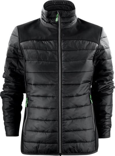 Printer Quilted Jas Expedition Lady 2261058 Zwart - Maat XS