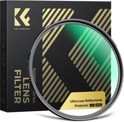 K&F Concept 58mm UV filter Nano-X MRC super hard HD Ultra Low Reflection