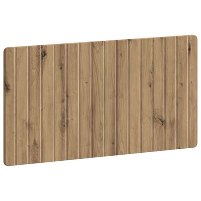 vidaXL - Wandgemonteerd - Hoofdbord - ZWOLLE - Artisanaal - eiken - Bewerkt - hout