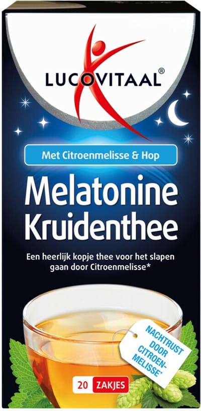 Lucovitaal - Thee Melatonine - 3 x 20 stuks - Voordeelverpakking