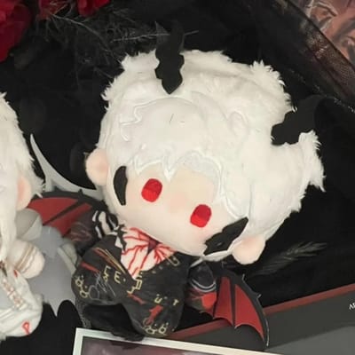 Love Plus Deepspace Anime Sylus Pop Schattige Silverwing Demon Knuffel Draak Sylus Knuffels Katoenen Sleutelhanger Cadeau Ideaal voor Game Fans 10cm