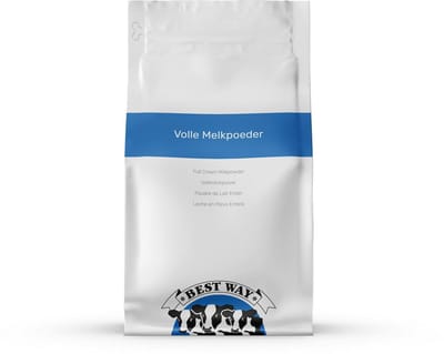BEST WAY Volle Melkpoeder - Puur ingrediënt 5.0 KG- Puur ingrediënt