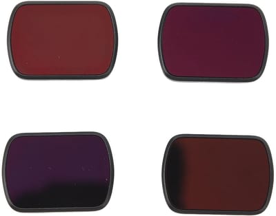 Dailygoods - ND-filterset - Lange Belichting - Optisch Glas - Magnetische Bevestiging - Perfect voor Actiefoto's - Geschikt voor 3-camera - 4 Filters
