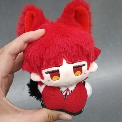 Nieuw op voorraad Magische Jongen Inma-Kun Naberius Kalego Pluche Pop Anime Periferieën Speelgoed Halloween Kerstcadeau in stock red