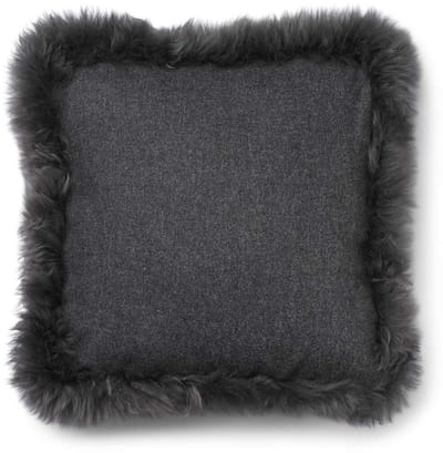 Sheepskin House - Wollen Kussen - LW rand - 52x52 cm