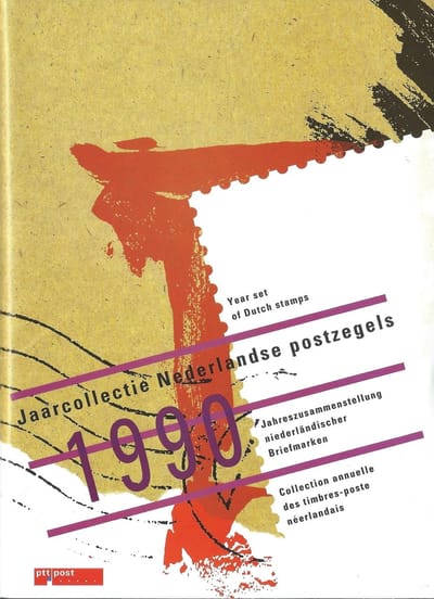Nederland Jaarcollectie Postzegels 1990