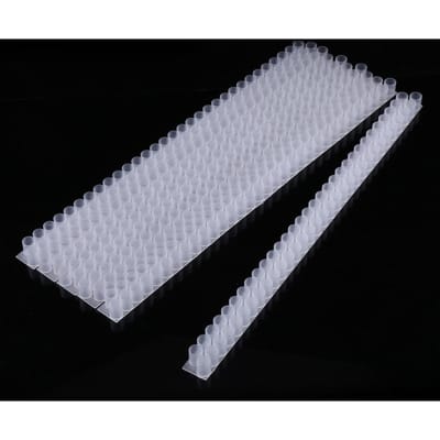 6-delige Plastic Koninginnencel Dubbele Celstrip Set Basis Voor Bijenteelt Met 63 Koninginnencelbekers gray