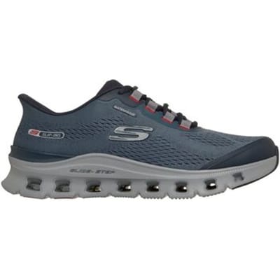 Skechers Hands Free Slip-In Glide-Step Pro heren sneaker - Blauw - Maat 41