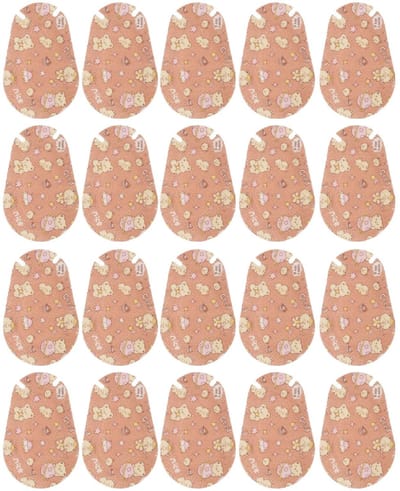 Dailygoods- Ooglapjes 20 Stuks - Cartoonontwerp - Superdun - Zacht Materiaal - Oogtraining - Herstelbehandeling - Oogpatches